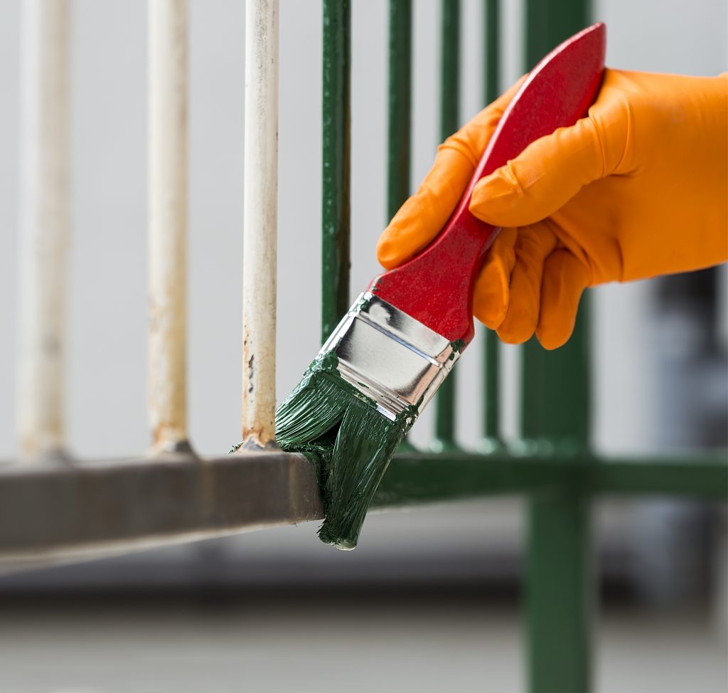 How to Paint Rusty Metal Surfaces - Isaac Painting & Deco