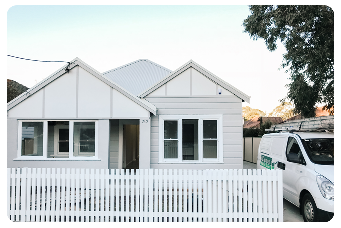 Exterior painting project done in Sydney City